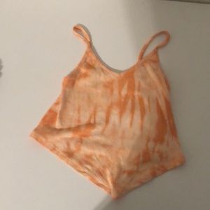 Sherbet orange tank. XS